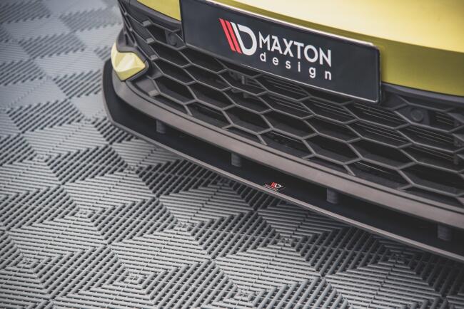 Maxton Design Street Pro Frontlippe für VW Golf 8 GTI Clubsport rot