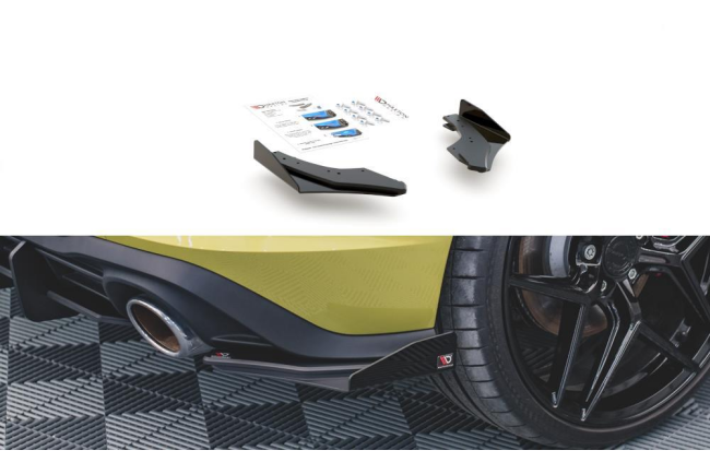 Maxton Design Racing Diffusor Flaps für VW Golf 8...