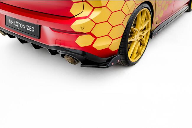 Maxton Design Diffusor Flaps V.1 für VW Golf 8 GTI...