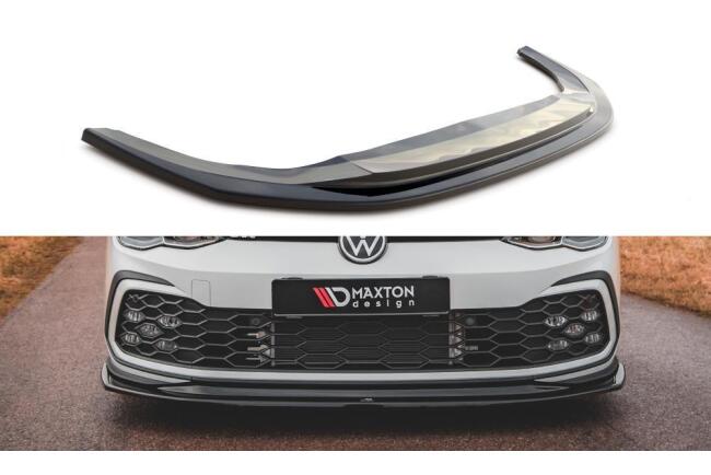 Maxton Design Frontlippe V.5 für VW Golf 8 GTI / GTD / R-Line Hochglanz schwarz