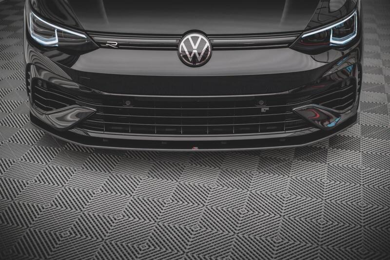 Maxton Design Street Pro Frontlippe für VW Golf 8 R schwarz