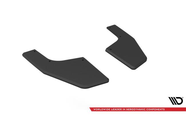 Maxton Design Street Pro Diffusor Flaps für VW Golf 8 R matt schwarz