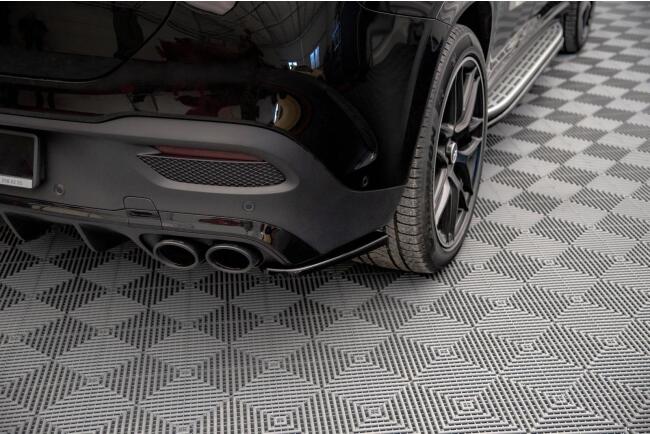 Maxton Design Diffusor Flaps für Mercedes GLE AMG Coupe C167 Hochglanz schwarz