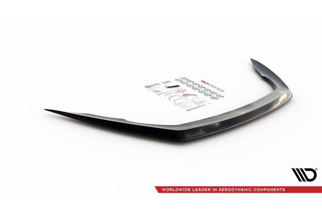 Maxton Design Frontlippe V.1 für Skoda Octavia RS 3 III 5E Facelift Hochglanz schwarz