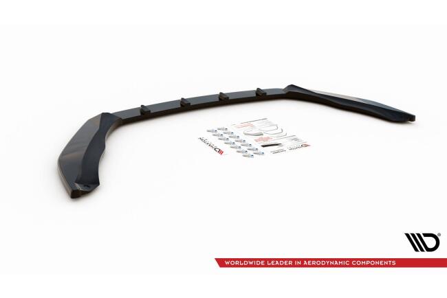 Maxton Design Frontlippe V.3 für Skoda Octavia RS 3 III 5E Hochglanz schwarz