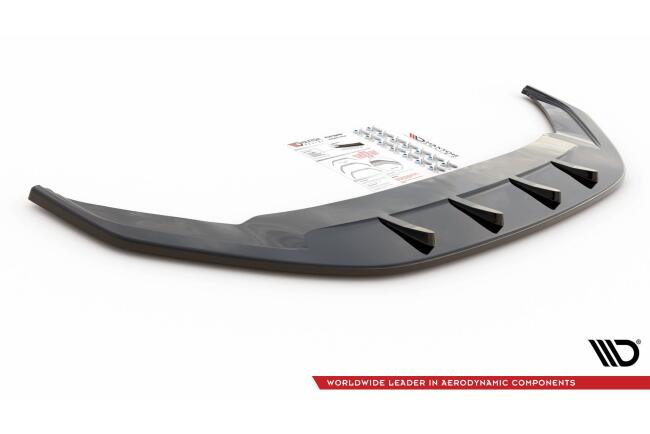 Maxton Design Frontlippe V.2 für VW Arteon R-Line Facelift Hochglanz schwarz