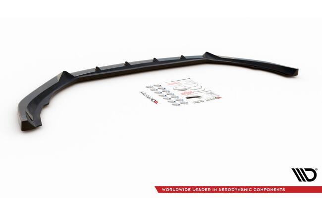 Maxton Design Frontlippe V.2 für Volvo V90 II Hochglanz schwarz