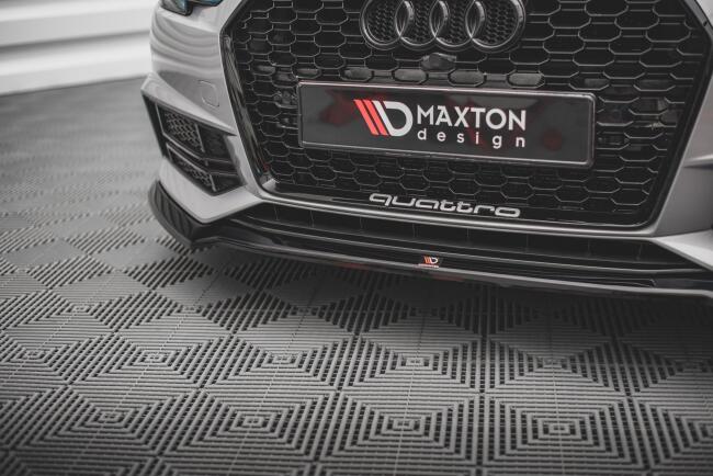 Maxton Design Frontlippe V.4 für Audi S4 / A4 S-Line...