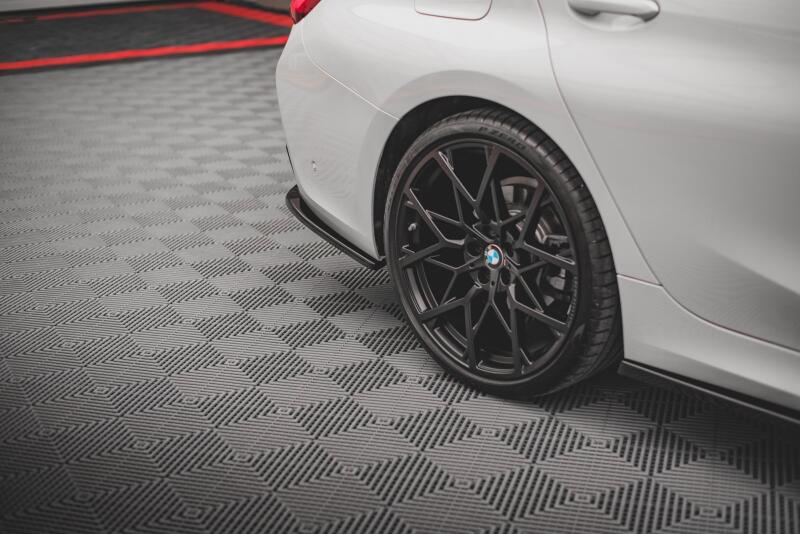 Maxton Design Diffusor Flaps für BMW 3er G20 / G21 Hochglanz schwarz