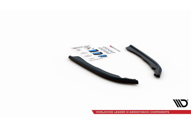 Maxton Design Diffusor Flaps V.1 für BMW 4er G22 M Paket Hochglanz schwarz