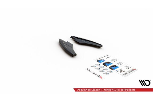 Maxton Design Diffusor Flaps V.2 für Audi S3 8Y Hochglanz schwarz