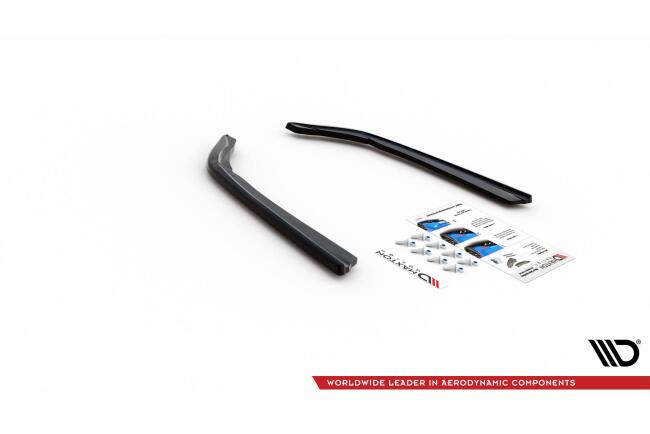 Maxton Design Diffusor Flaps V.2 für BMW 3er G20 / G21 M Paket Hochglanz schwarz