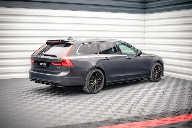 Maxton Design Heckdiffusor DTM Look für Volvo V90 II...