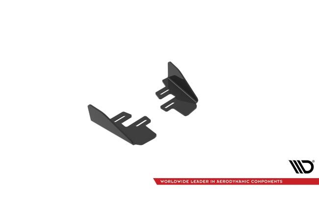 Maxton Design Street Pro Heckdiffusor Flaps für VW Golf 7 R-Line / R Facelift Hochglanz schwarz