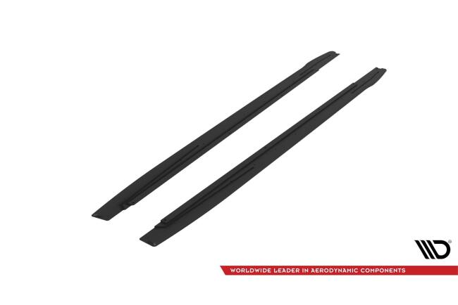 Maxton Design Street Pro Seitenschweller (Paar) für Audi S3 / A3 S-Line 8Y matt schwarz