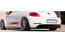 Edelstahl Sportauspuff und Heckdiffusor VW Beetle 5C Typ 16 Standard 2011-2015 Mehrlenkerachse Endrohre 100mm