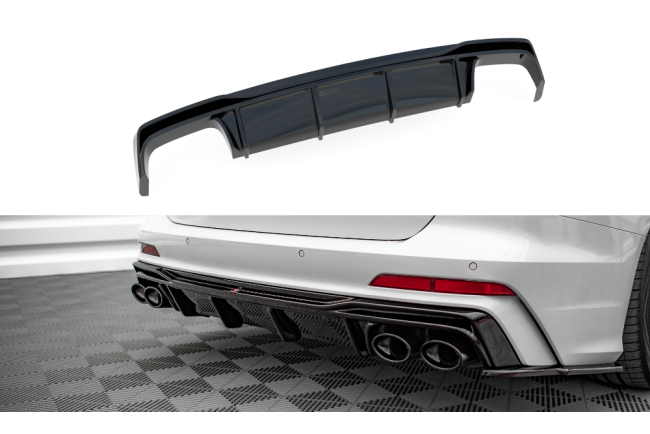 Maxton Design Heckdiffusor für Audi S6 / A6 S-Line...