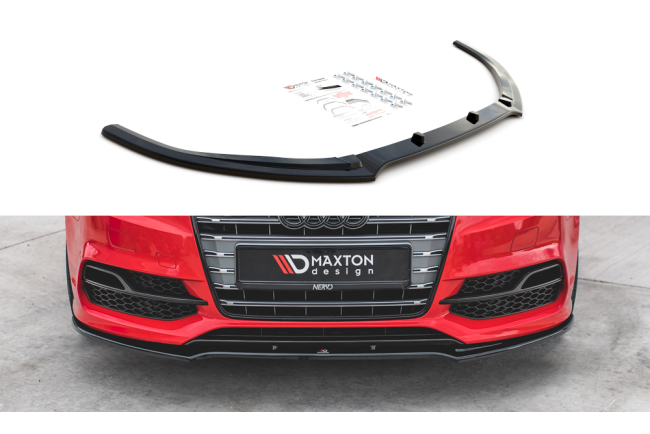 Maxton Design Frontlippe V.2 Audi S3 / A3 S-Line 8V...