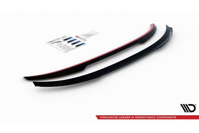 Maxton Design Heckspoiler Lippe für BMW 2 Gran Coupe M-Paket F44 Hochglanz schwarz