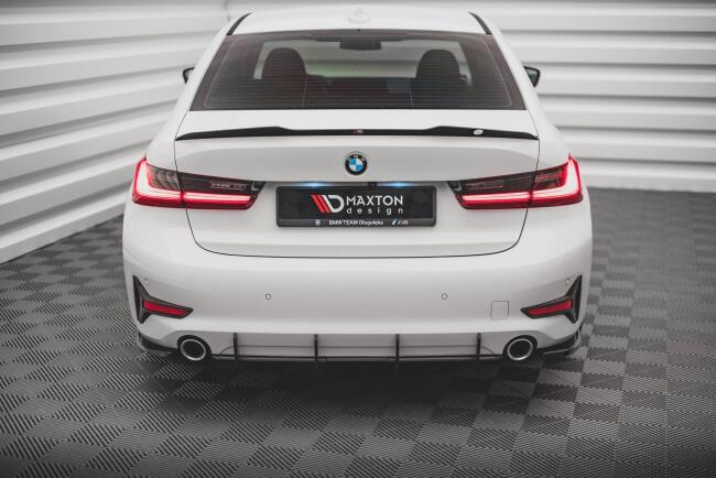 Maxton Design Street Pro Heckdiffusor für BMW 3er G20 / G21 Schwarz