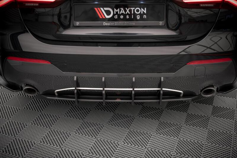 Maxton Design Street Pro Heckdiffusor für BMW 4er M-Paket G22 Rot