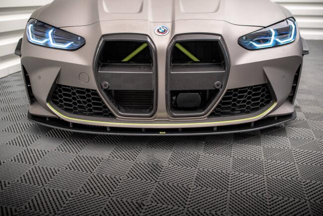 Maxton Design Street Pro Frontlippe für BMW M3 G80 / M4 G82 schwarz