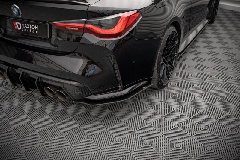 Maxton Design Street Pro Diffusor Flaps für BMW M4 G82 matt schwarz