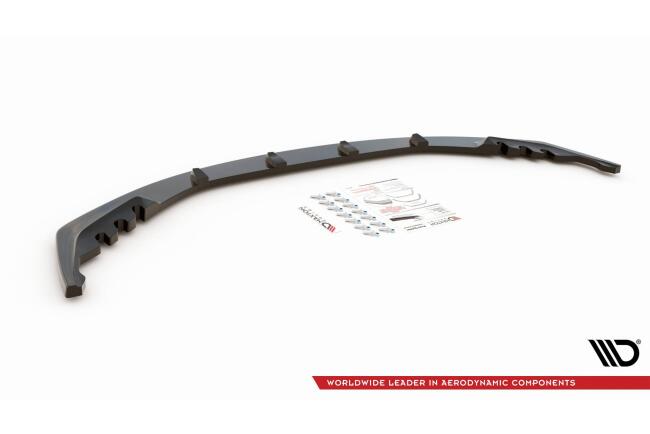 Maxton Design Frontlippe V.1 für BMW M3 G80 G81 / M4 G82 G83 Hochglanz schwarz