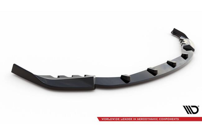 Maxton Design Frontlippe V.3 für BMW M3 G80 G81 / M4 G82 G83 Hochglanz schwarz