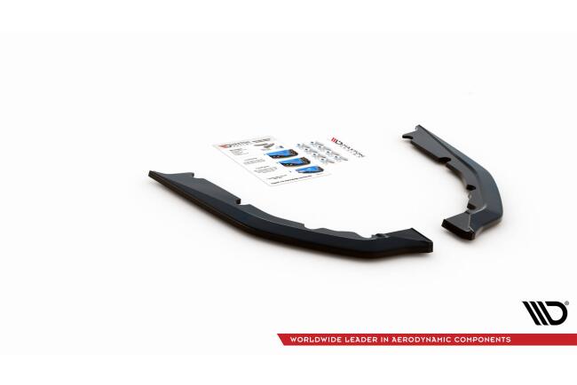 Maxton Design Diffusor Flaps für BMW M4 G82 Hochglanz schwarz
