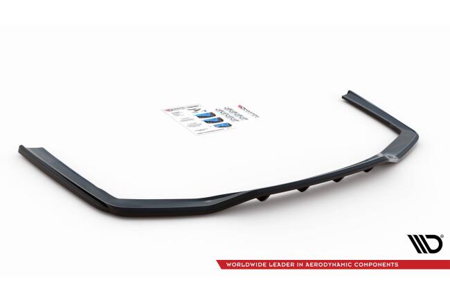 Maxton Design Heckdiffusor DTM Look für BMW 7 M-Paket G11 Facelift Hochglanz schwarz