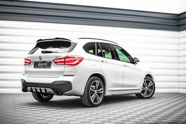 Maxton Design Heckspoiler Lippe für BMW X1 M-Paket...