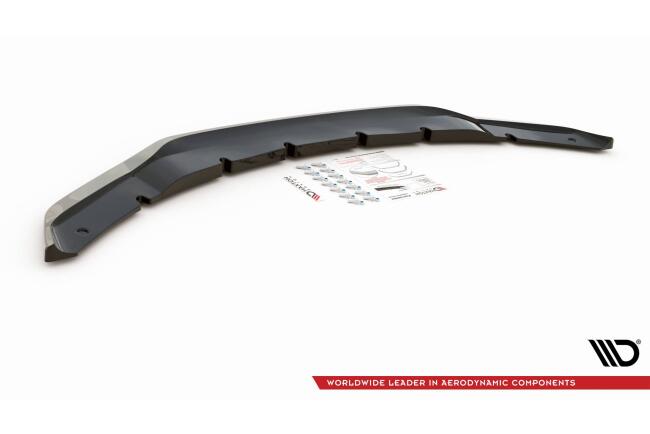 Maxton Design Frontlippe V.2 für BMW X5 M F85 Hochglanz schwarz