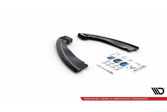 Maxton Design Diffusor Flaps für BMW X5 M F85 Hochglanz schwarz