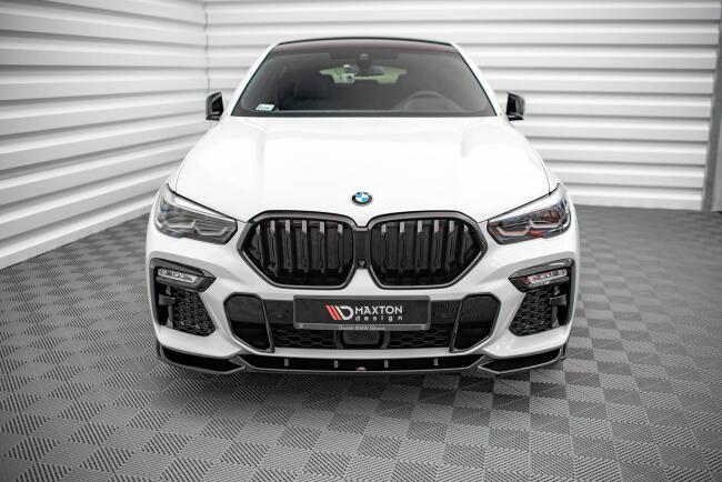 Maxton Design Frontlippe V.1 für BMW X6 M-Paket G06...