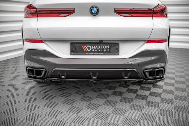 Maxton Design Heckdiffusor DTM Look für BMW X6...