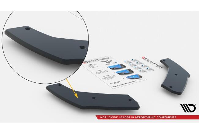 Maxton Design Street Pro Diffusor Flaps für Cupra Leon ST matt schwarz