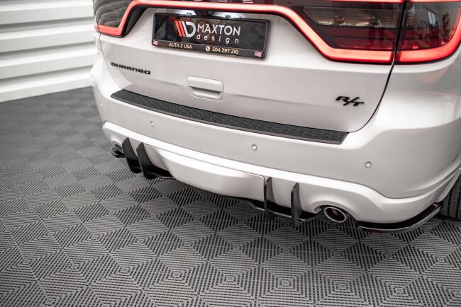 Maxton Design Street Pro Heckdiffusor für Dodge Durango RT Mk3 Schwarz-Rot