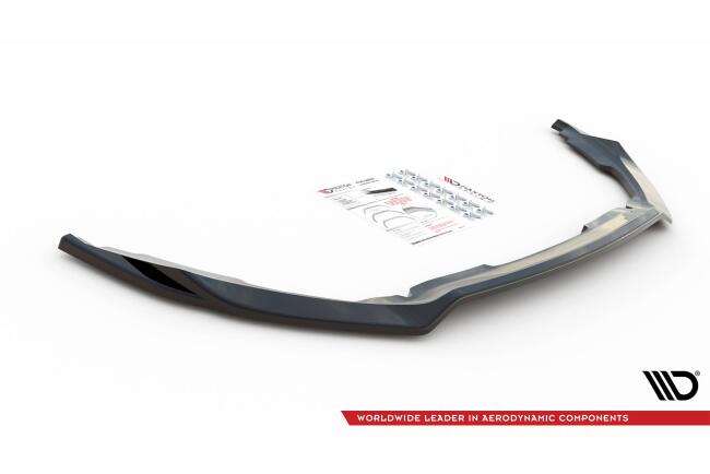 Maxton Design Frontlippe V.1 für Ford Mondeo ST-Line Mk5 Facelift Hochglanz schwarz