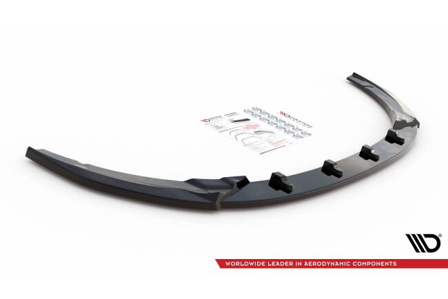 Maxton Design Frontlippe V.1 für Kia Optima Mk4 Hochglanz schwarz