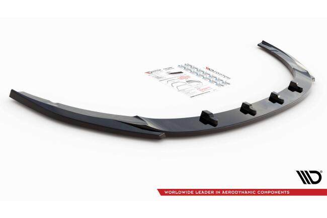 Maxton Design Frontlippe V.2 für Kia Optima Mk4 Hochglanz schwarz