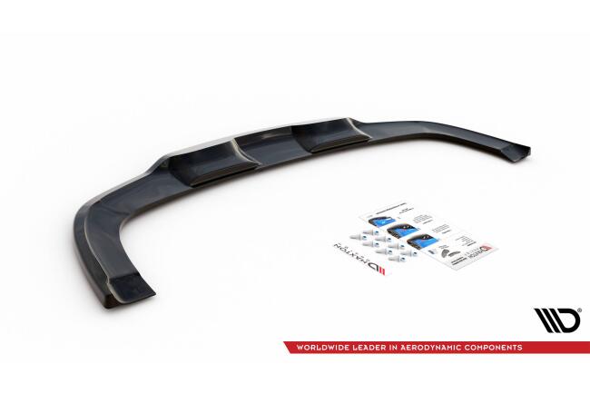 Maxton Design Heckdiffusor DTM Look für Kia XCeed Mk1 Hochglanz schwarz