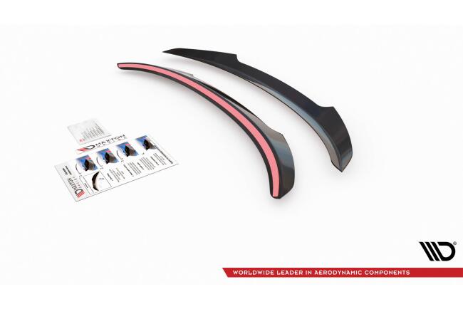 Maxton Design Heckspoiler Lippe für Maserati Ghibli Hochglanz schwarz