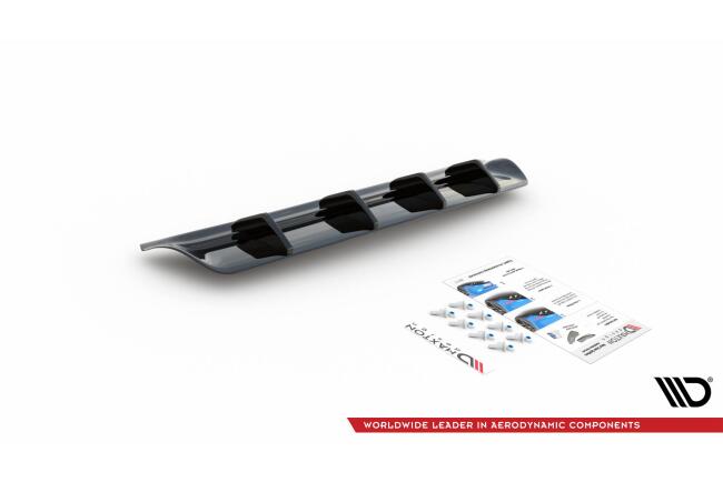 Maxton Design Heckdiffusor für Maserati Ghibli Hochglanz schwarz