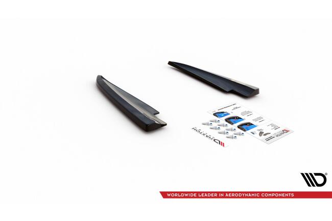 Maxton Design Diffusor Flaps für Maserati Ghibli Hochglanz schwarz