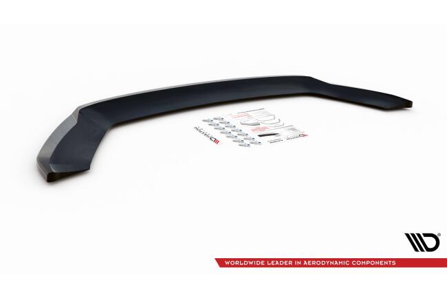 Maxton Design Frontlippe V.2 für Seat Leon FR / Cupra Mk3 Hochglanz schwarz