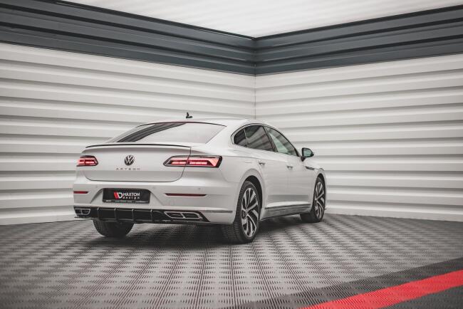 Maxton Design Street Pro Heckdiffusor für Arteon R-Line Facelift Schwarz