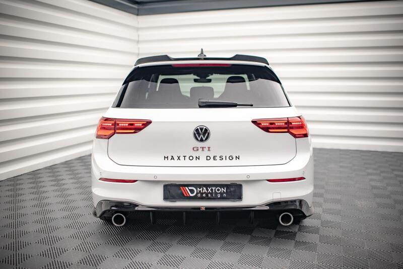 Maxton Design Heckdiffusor V.2 für VW Golf 8 GTI / GTD / R-Line Hochglanz schwarz