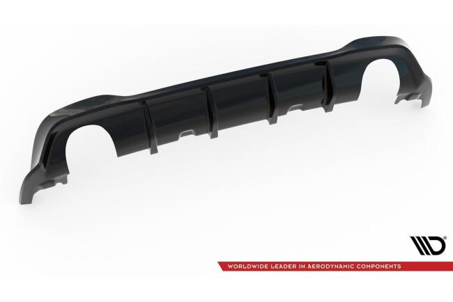 Maxton Design Heckdiffusor V.6 für VW Golf 8 GTI / GTD / GTE / R-Line Hochglanz schwarz