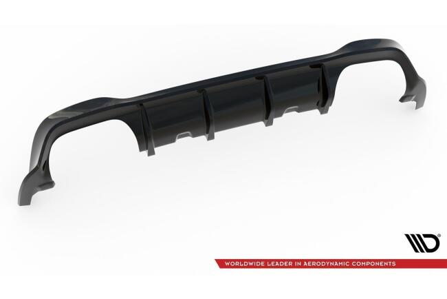 Maxton Design Heckdiffusor V.4 für VW Golf 8 GTI / GTD / R-Line Hochglanz schwarz